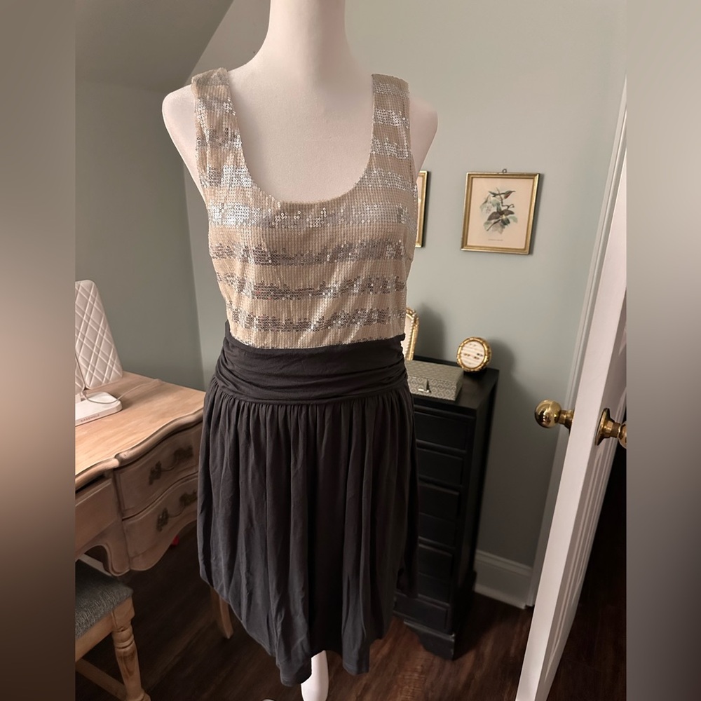 Express sequin dress